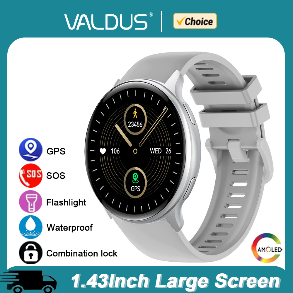 Smartwatch Batam - VALDUS VG53 Pro GPS Smartwatch Homem