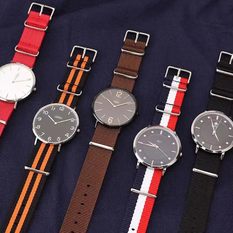Nylon Nato Strap - 18/20/22/24mm listras cambos tecido forte pulseiras