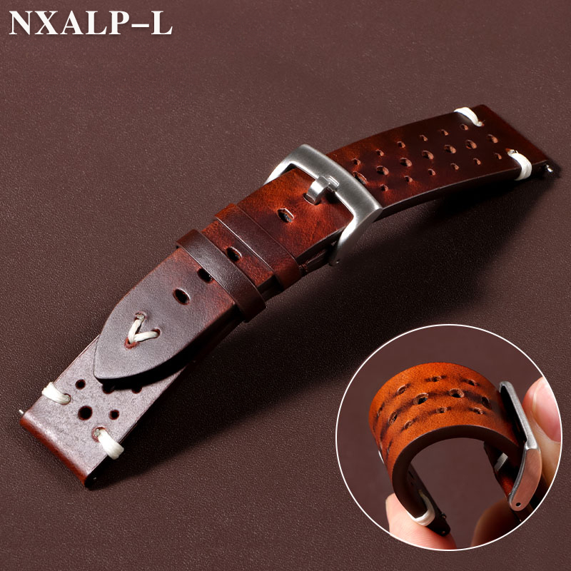 Nylon Nato Strap - Retro cera de óleo descoloração pulseira