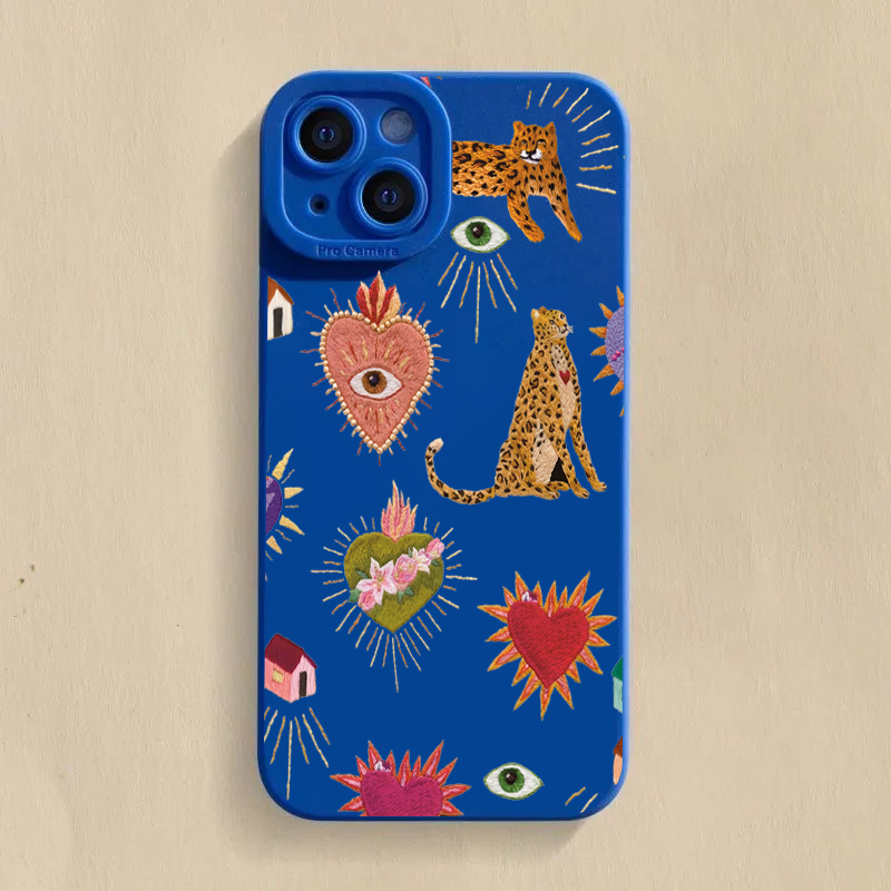 Samsung Galaxy S25 - Capa de Celular Antichoque Floral Olhos