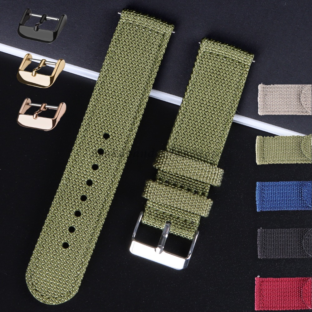 Nylon Nato Strap - 18 20 22 24mm pulseira de