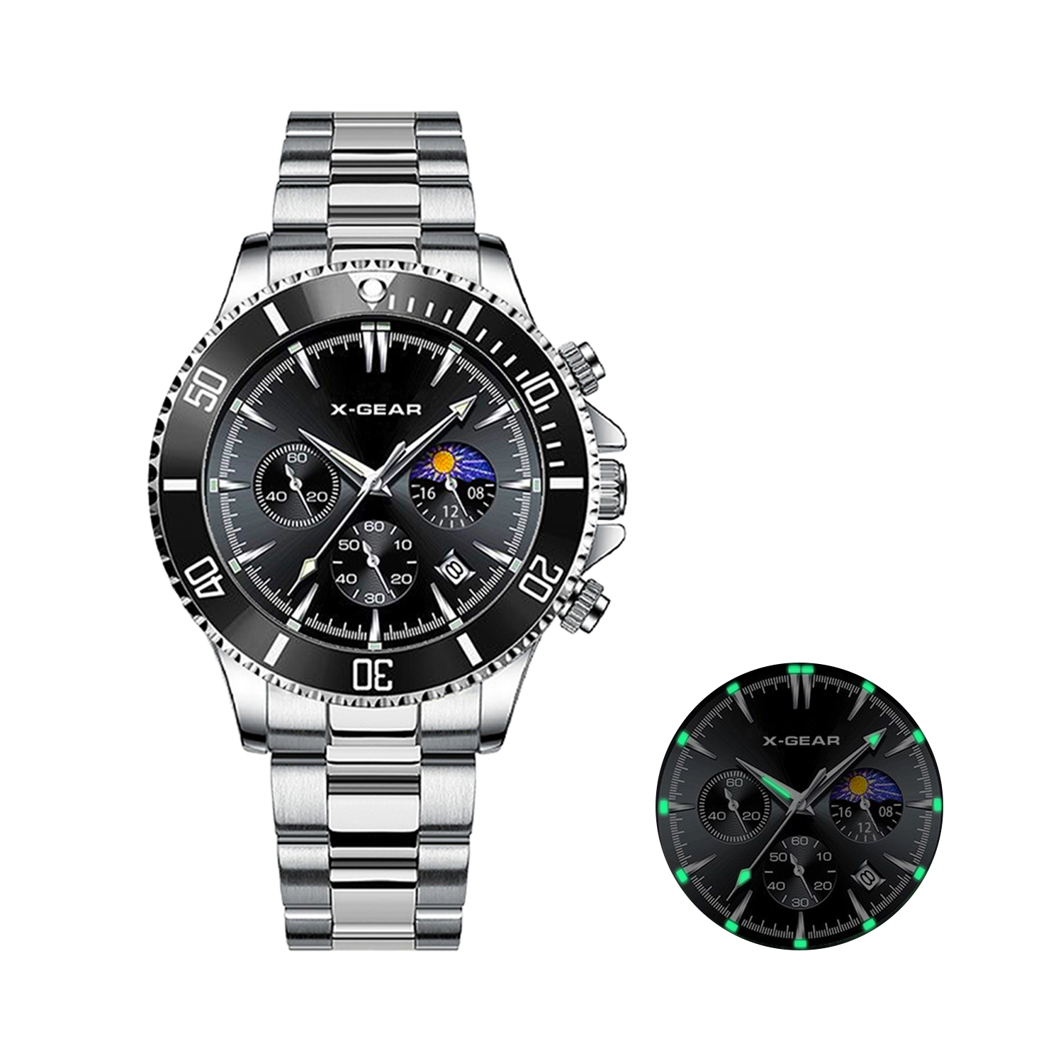 Smartwatch X - Relógio de Quartzo Masculino X-GEAR Fashion