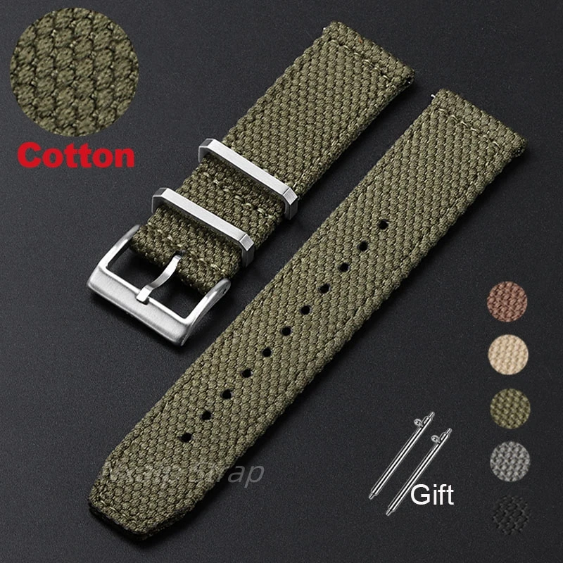 Nylon Nato Strap - 20mm 22mm pulseira de relógio de