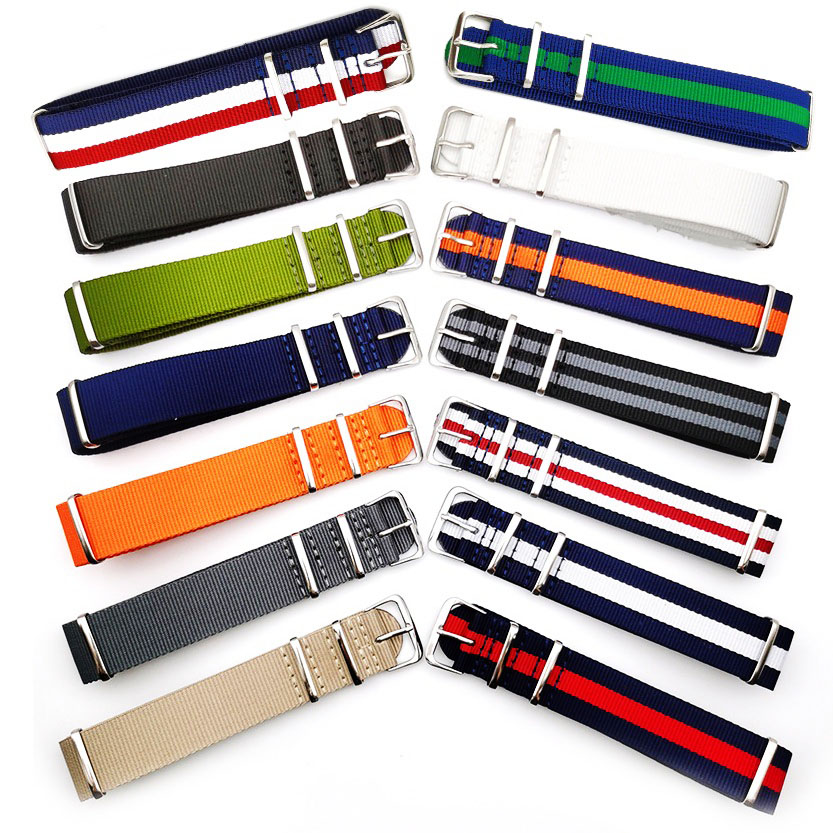 Nylon Nato Strap - Pulseira de lona para relógio de