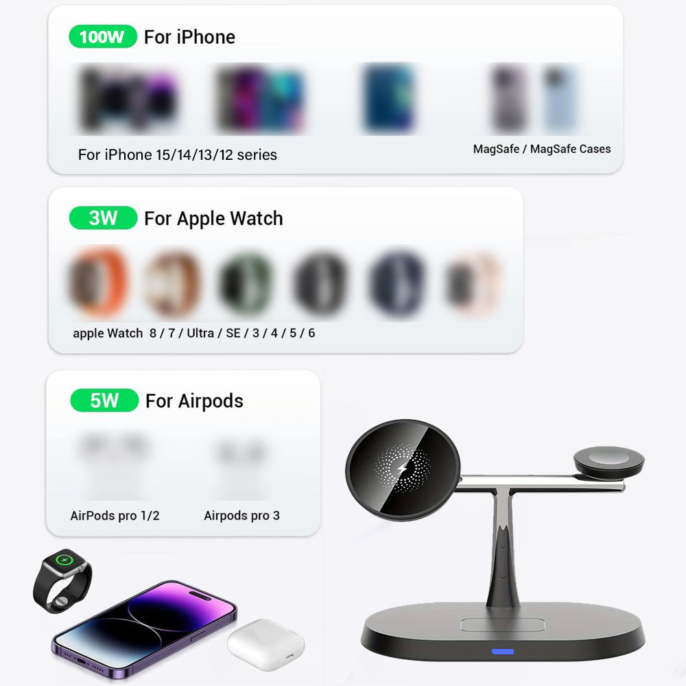 Carregador Magnético Sem Fio 3 - Watch Charger Cable avaliação e preço