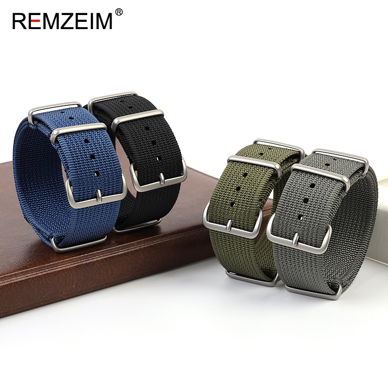 Nova pulseira de relógio de ná - Nylon Nato Strap avaliação e preço