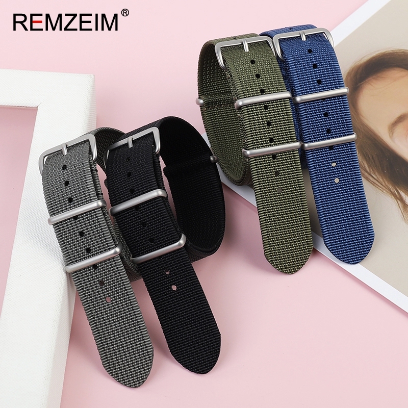Nova pulseira de relógio de ná - Nylon Nato Strap avaliação e preço