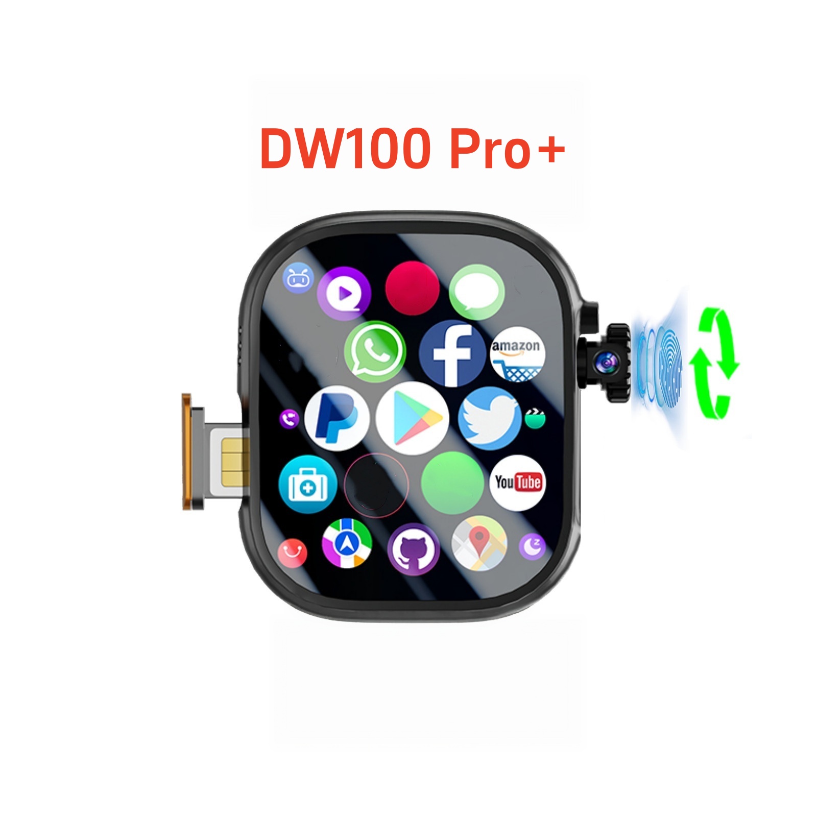 Smartwatch Original DW100 Pro+ - Smartwatch Batam avaliação e preço