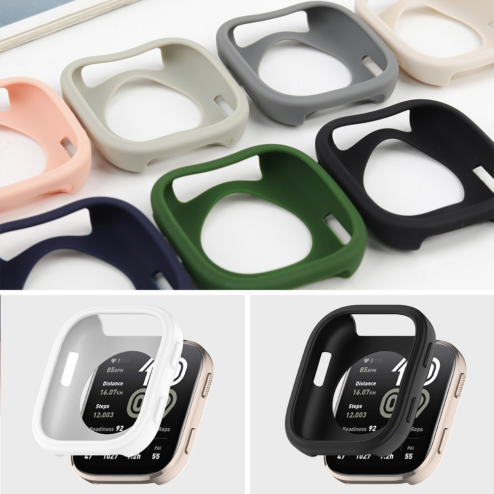 Capa de silicone/tpu/pc para a - Smartwatch Band Accessories avaliação e preço