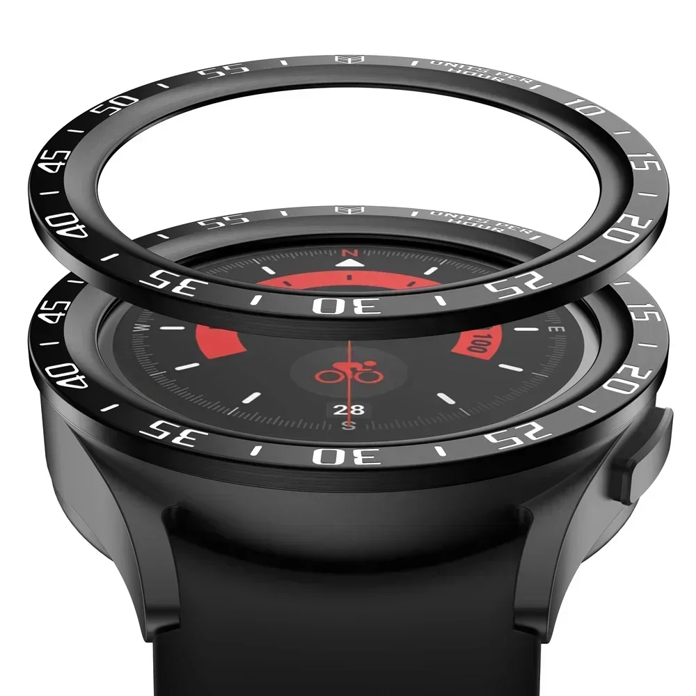 Anel de moldura de metal para  - Smartwatch Band Accessories avaliação e preço