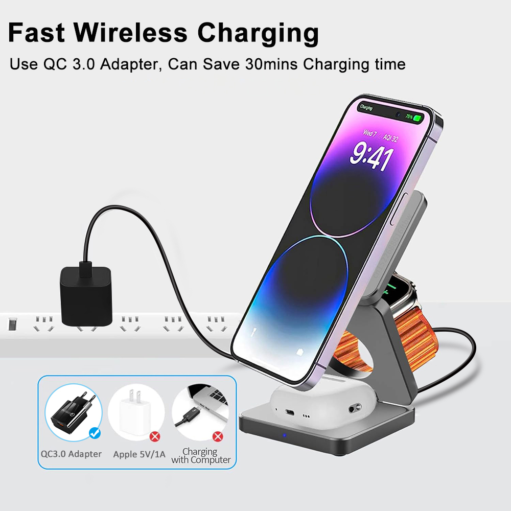 Suporte de carregador sem fio  - Watch Charger Cable avaliação e preço