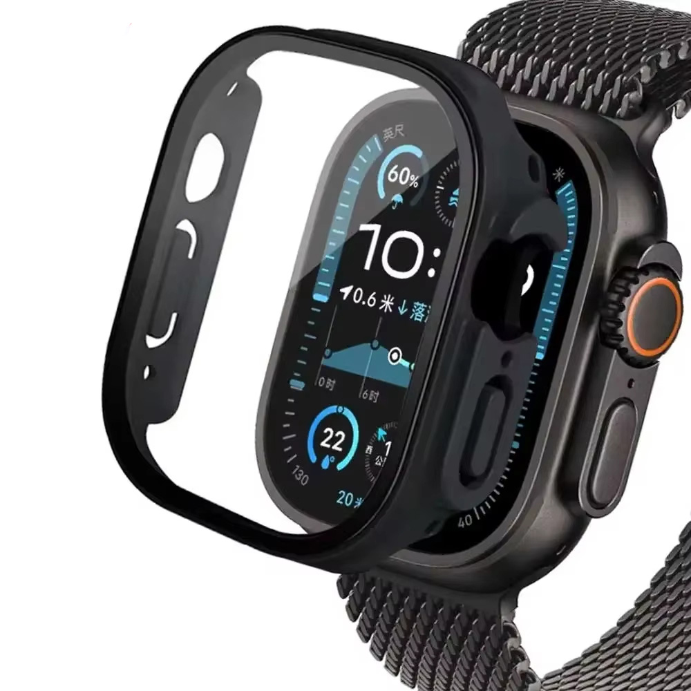 Vidro + capa para apple watch  - Smartwatch Band Accessories avaliação e preço