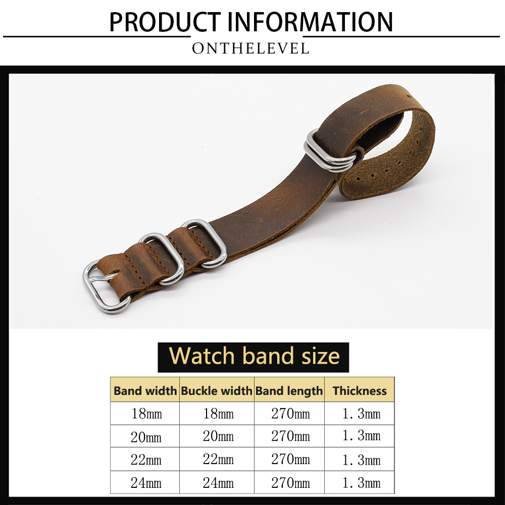 Pulseira de relógio de couro g - Nylon Nato Strap avaliação e preço