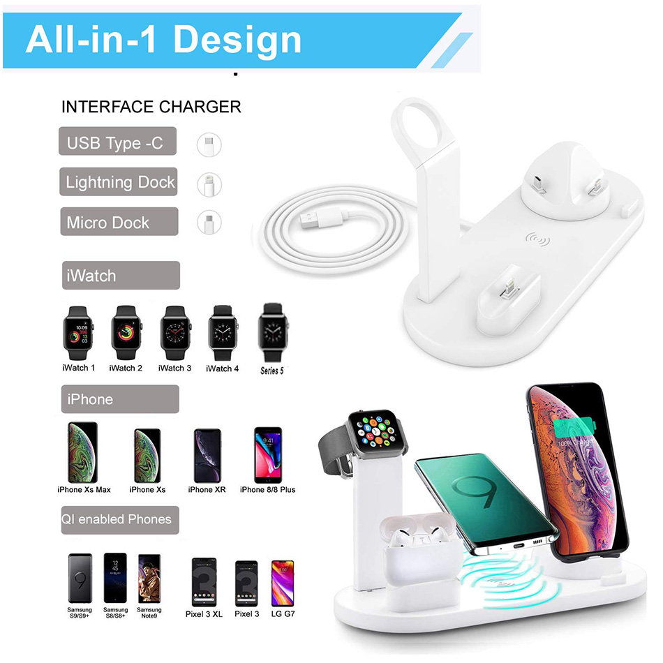 Base de Carregamento Sem Fio 7 - Watch Charger Cable avaliação e preço