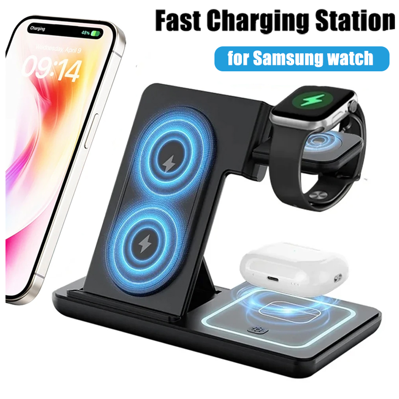 3 em 1 dobrável carregador sem - Watch Charger Cable avaliação e preço