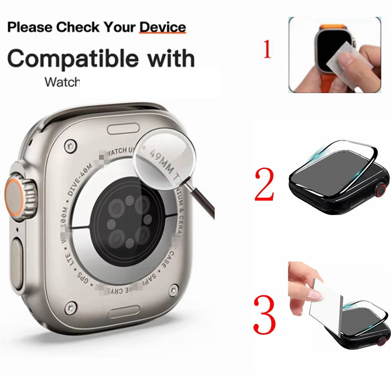 3 Protetores de Tela + 1 Capa  - Smartwatch Band Accessories avaliação e preço