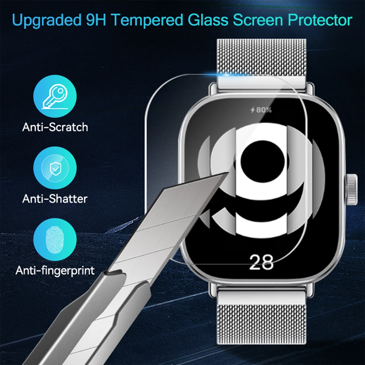 Vidro temperado para xiaomi re - Smartwatch Icon avaliação e preço