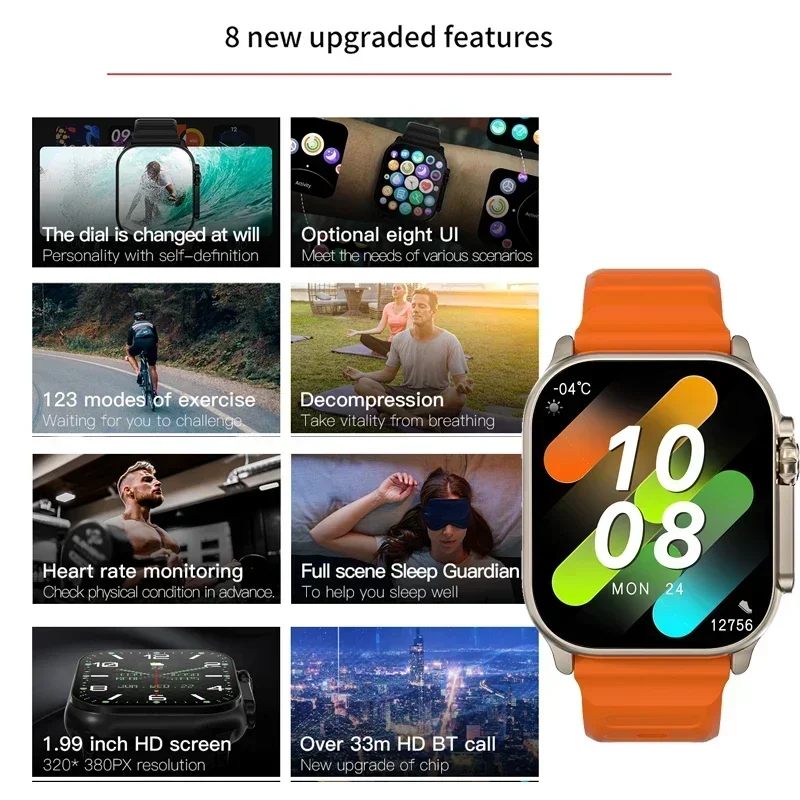Novo Relógio Série 9 PK HK8 PR - Smartwatch Nexus avaliação e preço