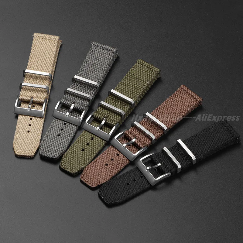 20mm 22mm pulseira de relógio  - Nylon Nato Strap avaliação e preço