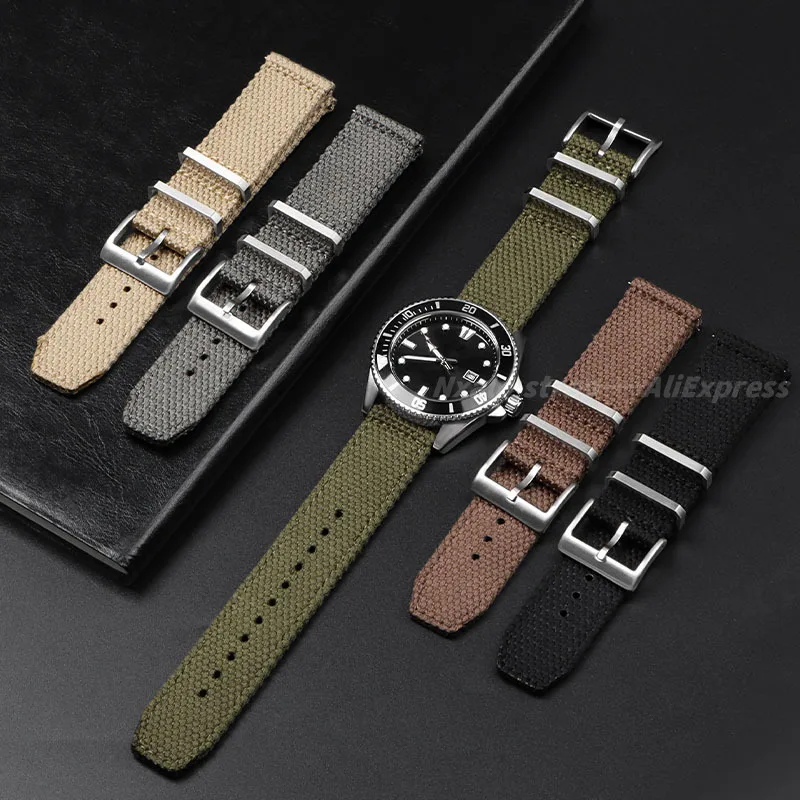20mm 22mm pulseira de relógio  - Nylon Nato Strap avaliação e preço