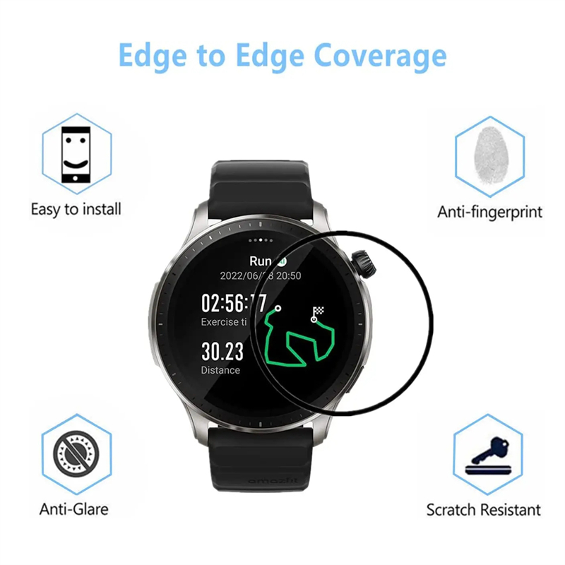 HD Curvo Anti-Scratch Filme pa - Smartwatch Icon avaliação e preço