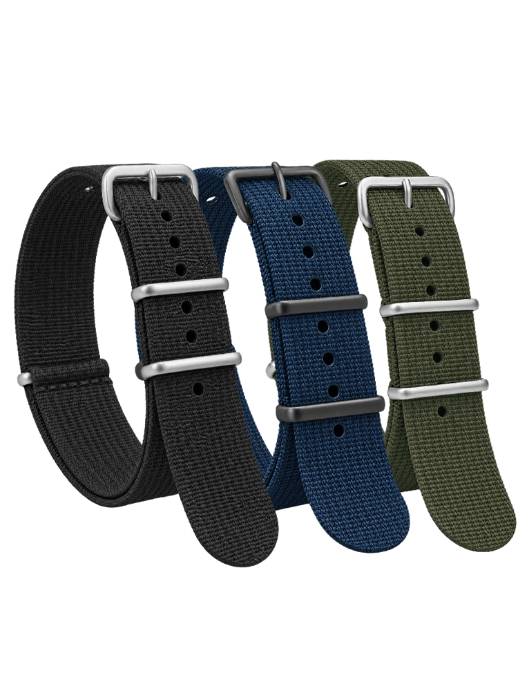 Pulseira de náilon com nervura - Nylon Nato Strap avaliação e preço